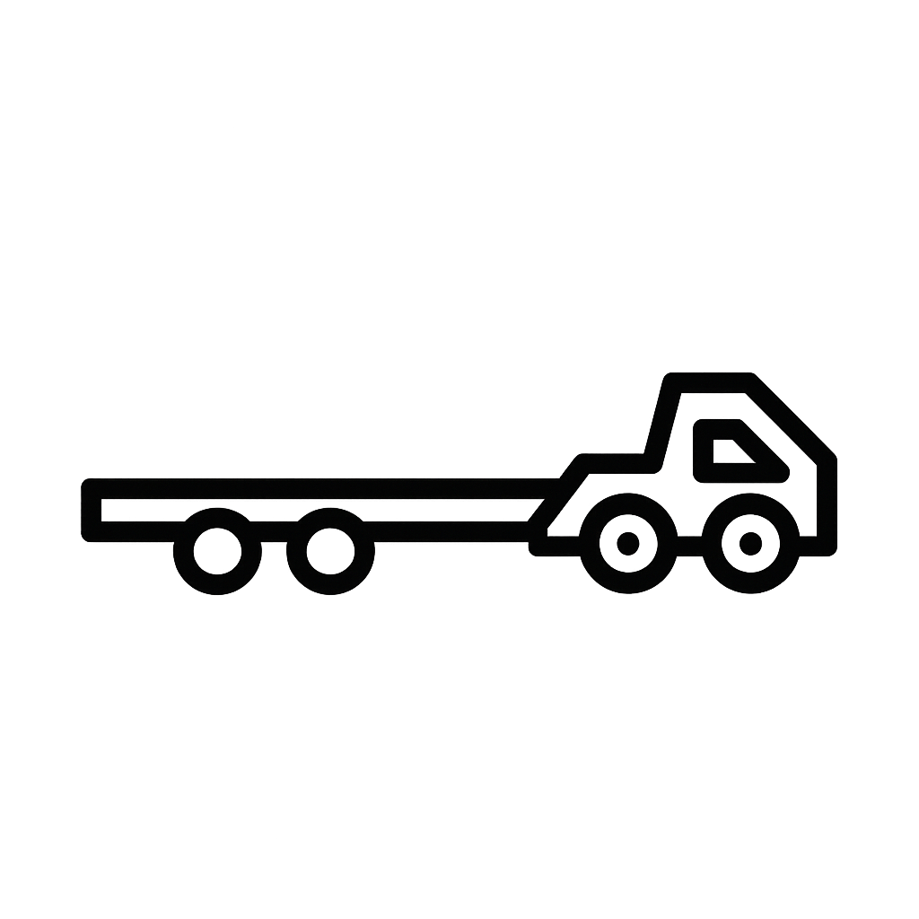 Трал (низкорамная платформа)